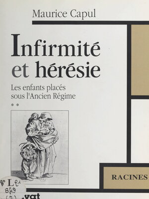 cover image of Les enfants placés sous l'Ancien Régime (2)